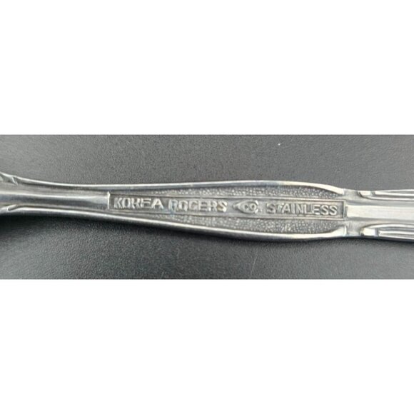 Vintage Korea Rogers Auberge Stainless Steel Forks Set Of 3 Ornate design - Picture 4 of 6